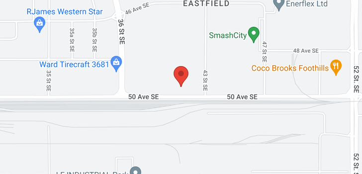 map of #171 4999 43 ST SE